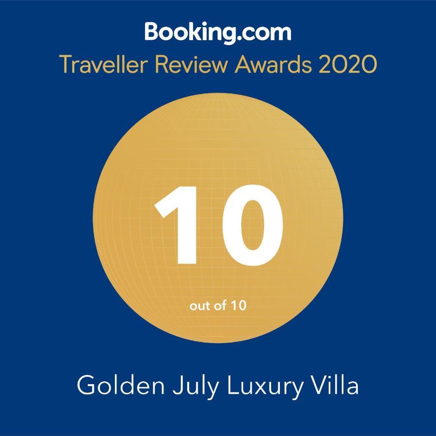 Golden July Luxury Villa Akrotiri  Exteriér fotografie