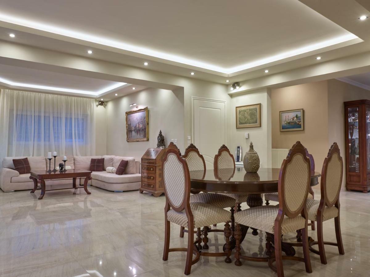 Golden July Luxury Villa Akrotiri  Exteriér fotografie