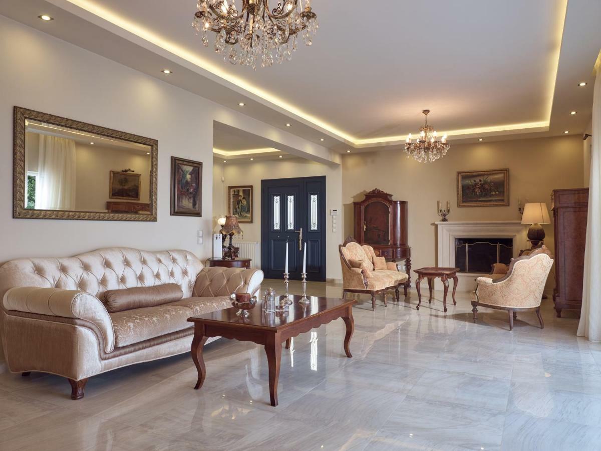 Golden July Luxury Villa Akrotiri  Exteriér fotografie