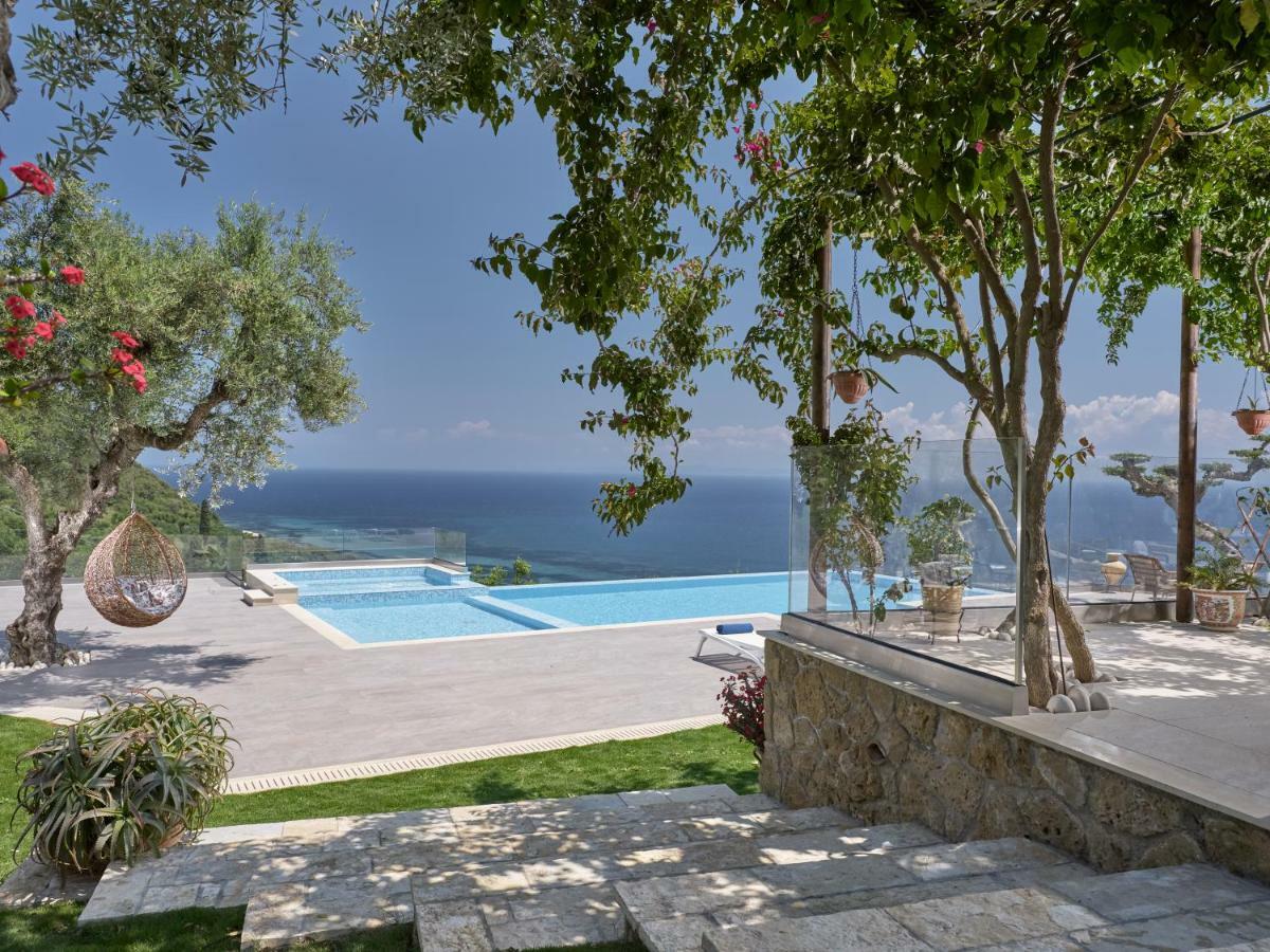 Golden July Luxury Villa Akrotiri  Exteriér fotografie