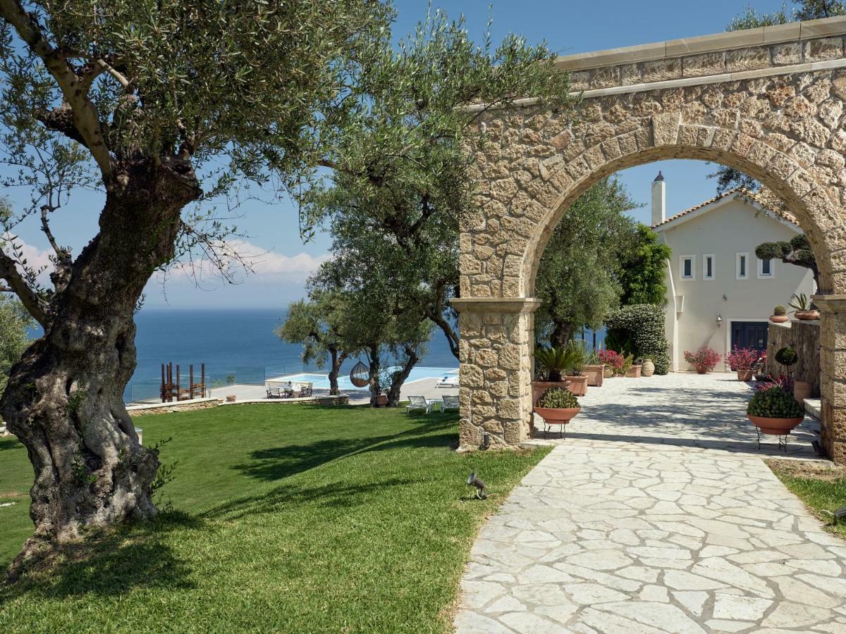 Golden July Luxury Villa Akrotiri  Exteriér fotografie